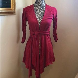 Green Dragon Wrap Cardigan